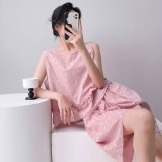 批发蝴蝶结背心<b class='q'>短裤</b>睡衣女夏季无袖休闲宽松高级感<b class='q'>蕾丝</b>2025新款家居服