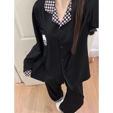 批发插色领猫2026年春秋季新款睡衣女网红风韩版家居服