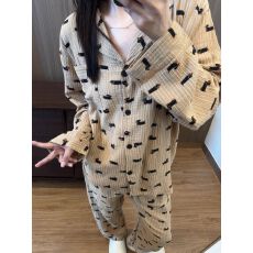 腊肠狗2026年春秋季新款睡衣女网红ins风韩版卡通家居服