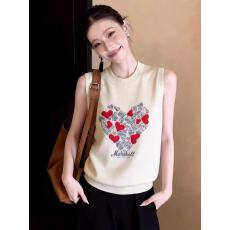 批发圆领针织马甲背心女2026秋冬新款宽松外穿马夹叠穿外搭毛衣坎肩潮