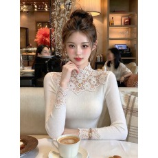 批发复古圆领立体<b class='q'>花朵</b>针织衫女2026秋季长袖设计感毛衣宽松显瘦<b class='q'>上衣</b>潮