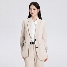 批发2025春季新款小个子西装外套女气质女神范西服时尚套装