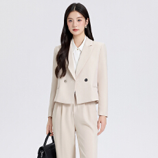 批发2025春季新款小个子西装外套女气质女神范西服时尚套装