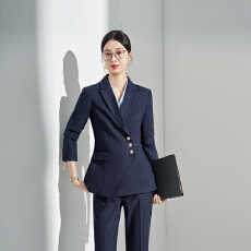 批发高级感西装套装女设计感小个子工装气质职业<b class='q'>珠宝</b>店酒店工作服西服