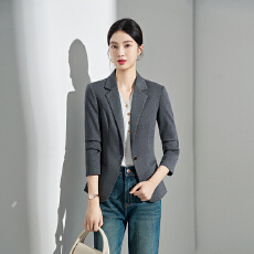 批发高级感西装套装女设计感小个子工装气质职业<b class='q'>珠宝</b>店酒店工作服西服