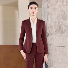 批发女神范气质西服套装女秋<b class='q'>冬</b>季新款时尚简约干练职业工作服西装外套