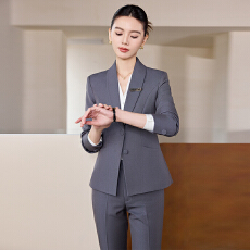 批发职业装西装套装女春秋气质女神范高端商务装<b class='q'>珠宝</b>店酒店前台工作服