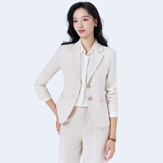 批发黑色西装套装女2025新款秋<b class='q'>冬</b>季职业装高级感前台面试职场通勤西服