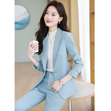 批发职业西装套装女2025新款春秋季<b class='q'>美容院</b>前台主持人正装工作制服套裙