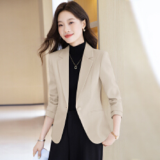 批发休闲西装外套女高级感2025秋<b class='q'>冬</b>新款时尚气质女士长袖显瘦西服上衣