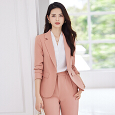 批发<b class='q'>新款</b>黑色简约西装套装女职业气质酒店前台接待<b class='q'>珠宝</b>店美容院工作服