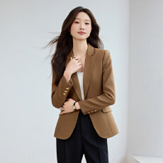 批发黑色修身短款西装外套女春秋季2025新款秋装气质<b class='q'>女士</b>西服正肩上衣