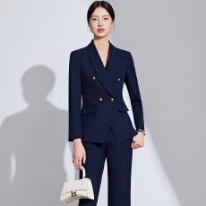 批发<b class='q'>夏季</b>西装套装女酒店经理<b class='q'>珠宝</b>店工作服高端美容师案场客服工装