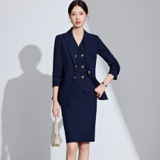 批发<b class='q'>夏季</b>西装套装女酒店经理<b class='q'>珠宝</b>店工作服高端美容师案场客服工装