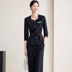 批发<b class='q'>夏季</b>西装套装女酒店经理<b class='q'>珠宝</b>店工作服高端美容师案场客服工装