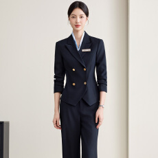 批发<b class='q'>夏季</b>西装套装女酒店经理<b class='q'>珠宝</b>店工作服高端美容师案场客服工装
