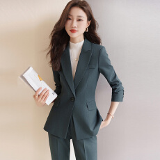 批发设计感气质职业女装西服外套2025秋季新款修身显瘦OL通勤<b class='q'>百搭</b>西装
