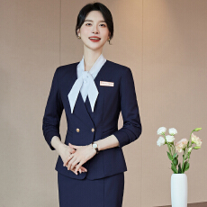 批发职业西装套装女春秋气质高端会务接待工装<b class='q'>酒店</b>餐饮客服前台<b class='q'>工作服</b>