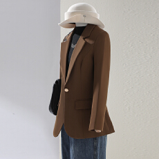 批发高级感时尚短款<b class='q'>小西装</b>外套女2024春季女神范小众韩版洋气小外套女