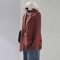 批发2024秋季新款爆款时尚洋气高级感端庄大气西装<b class='q'>女士</b>套装