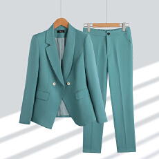 批发正装女设计感职业工装春秋新款西装套装<b class='q'>工作服</b>大学生公务员面试正