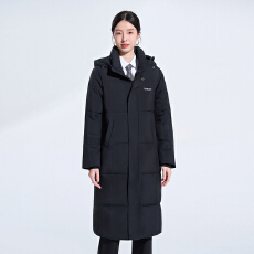 批发羽绒棉服女冬季物业案场职业装黑色棉衣银行<b class='q'>珠宝</b>店前台工作服外套