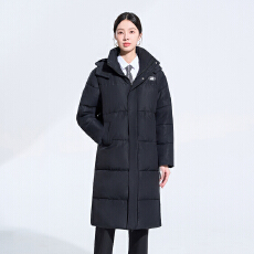 批发黑色羽绒棉服女2025新款冬季加厚珠宝店<b class='q'>酒店</b><b class='q'>工作服</b>职业西装领棉衣