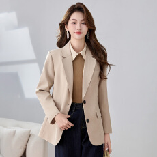 批发设计感气质职业<b class='q'>女装</b>西服外套2025秋季新款修身显瘦<b class='q'>OL</b>通勤百搭西装