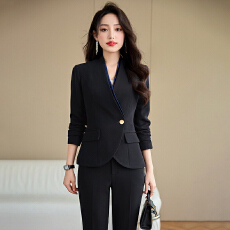 批发设计感气质职业女装西服2025<b class='q'>秋</b>季新款修身显瘦通勤百搭西装套装
