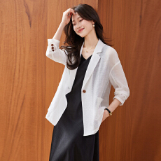 批发白领职业面试西装套装女<b class='q'>夏</b>季薄款教师职业高级感正装职场西服外套