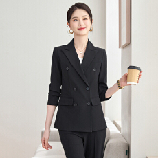 批发设计感气质职业女装西服外套2025秋季新款修身显瘦OL通勤百搭西装