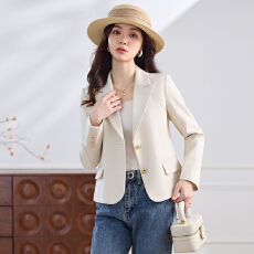批发设计感气质职业女装西服外套2026春季新款修身显瘦OL通勤百搭西装