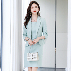 批发职业装通勤小众女神范西装外套秋冬新款韩版高端西服配套连衣裙潮