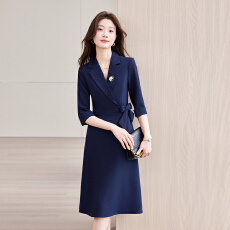 批发白领职业面试西装套装女夏季薄款教师职业高级感正装职场西服外套