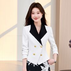 批发白领职业面试西装套装女夏季薄款教师职业高级感正装职场西服外套