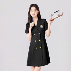 批发白领职业面试西装套装女夏季薄款教师职业高级感正装职场西服外套