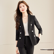 批发白领职业面试<b class='q'>西装</b>套装女夏季薄款教师职业高级感正装职场西服外套