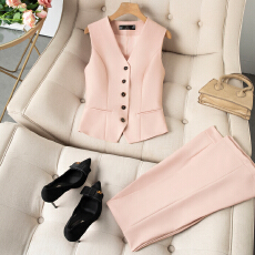 批发白领职业面试<b class='q'>西装</b>套装女夏季薄款教师职业高级感正装职场西服外套