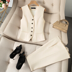 批发白领职业面试<b class='q'>西装</b>套装女夏季薄款教师职业高级感正装职场西服外套