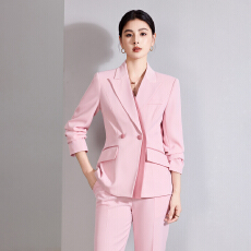 批发白领职业面试西装<b class='q'>套装</b>女夏季薄款教师职业高级感正装职场西服外套