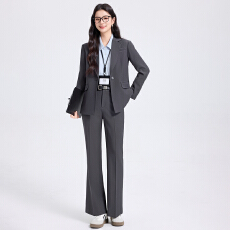批发白领职业面试西装套装女<b class='q'>夏</b>季薄款教师职业高级感正装职场西服外套