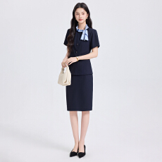 批发白领职业面试西装套装女夏季薄款教师职业高级感正装职场西服外套