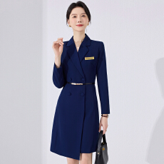 批发白领职业西装连衣裙女春秋2026新款气质高级感女士礼服主持正装裙