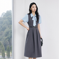 批发白领职业面试西装套装女夏季薄款教师职业高级感正装职场西服外套