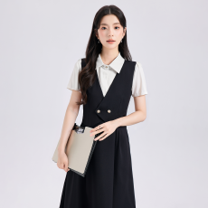 批发白领职业面试西装套装女夏季薄款教师职业高级感正装职场西服外套