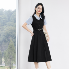 批发白领职业面试西装套装<b class='q'>女</b>夏季薄款教师职业高级感正装职场西服外套