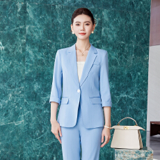 批发休闲西装外套<b class='q'>女</b>2026春季新款高级感气质小个子西服套装