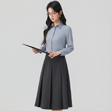 批发七分袖灰色西装外套女2026夏季<b class='q'>新款</b>通勤职业工作服气质小个子西服