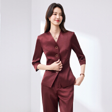 批发白领职业面试西装套装女<b class='q'>夏</b>季薄款教师职业高级感正装职场西服外套