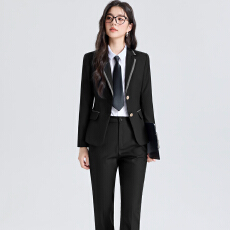 批发白领职业面试西装套装女<b class='q'>夏</b>季薄款教师职业高级感正装职场西服外套